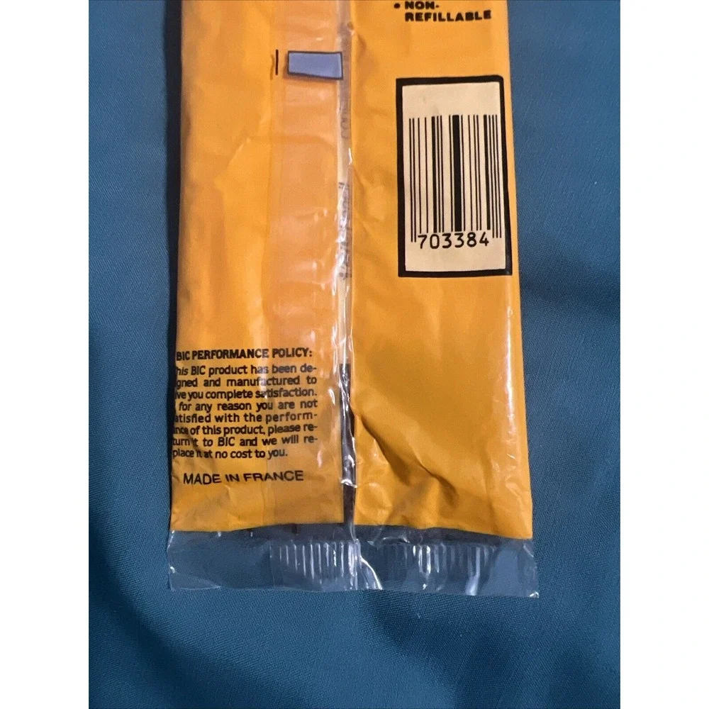 1987 Vintage BiC Pack Of 7 NON REFILLABLE .7mm Mechanical Pencils MPP5J - France